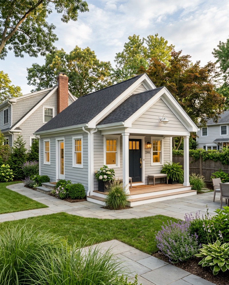 Accessory dwelling unit in backyard