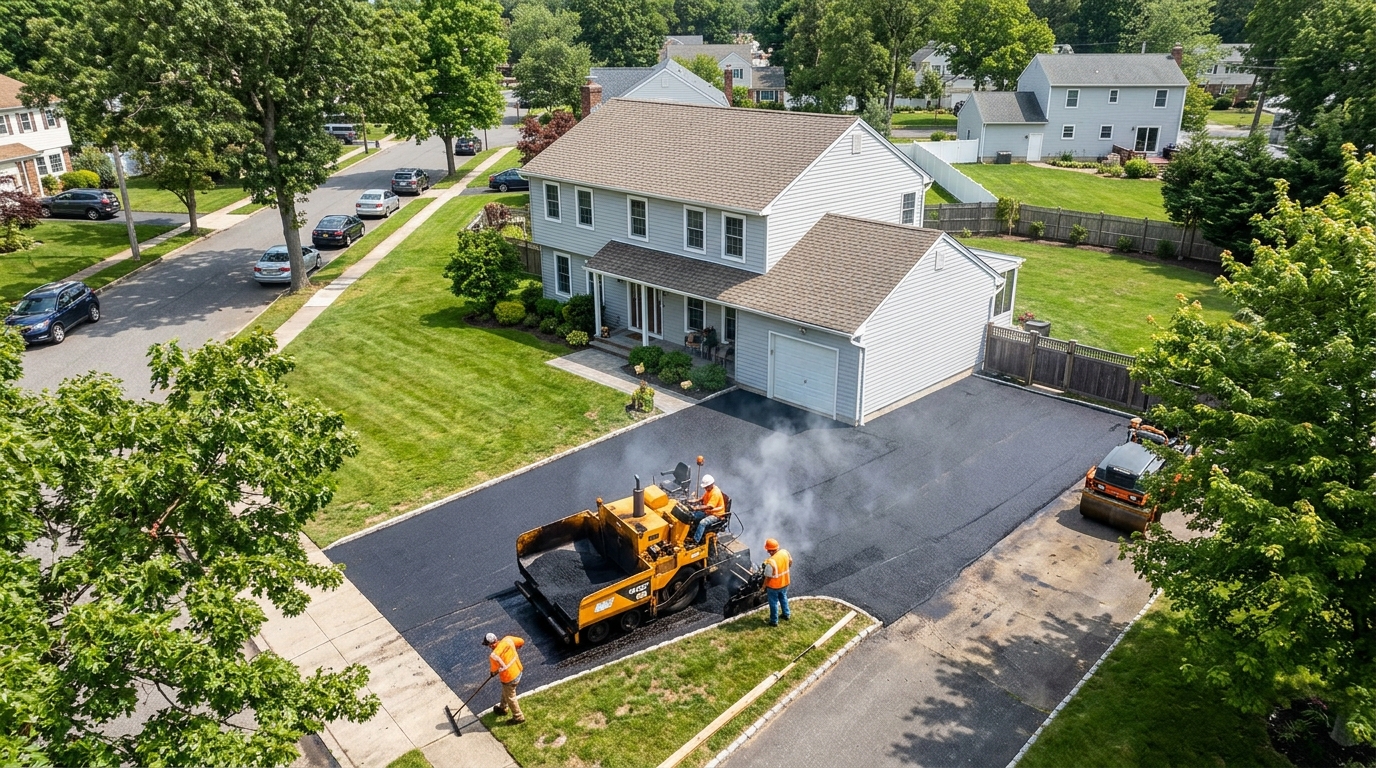 Blacktop and asphalt paving Long Island