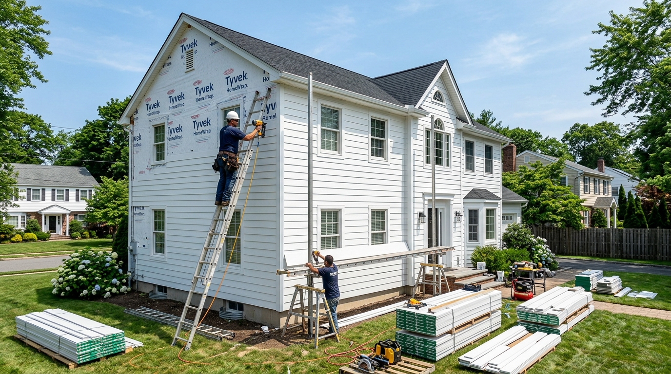 Siding installation Long Island
